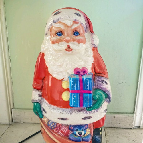Vintage Christmas outdoor lights set of 3, like new