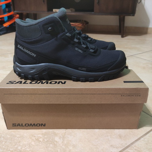 Salomon Shelter WR boots, size 44, black