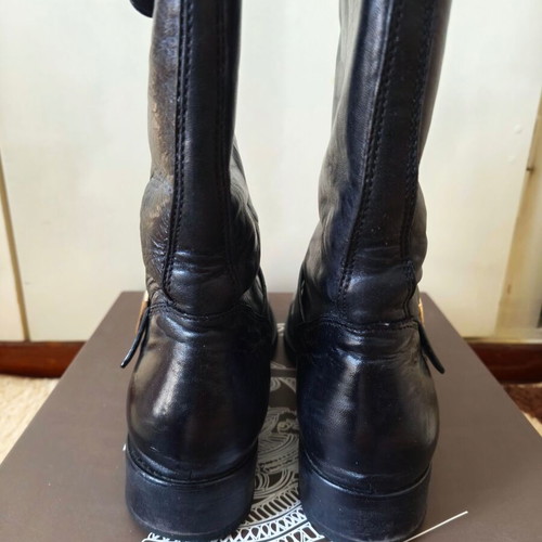 Ioannis women's boots like new, black, size 40, leather