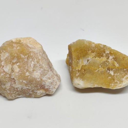 Natural Raw Yellow Quartz Collectible Sample