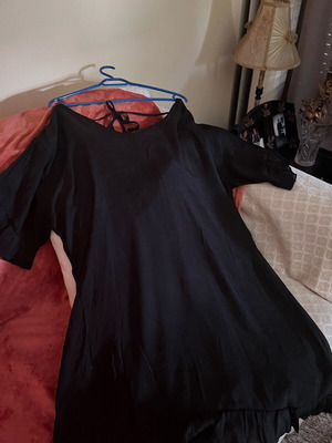 Φόρεμα παραλίας Shein μαύρο plus size 0XL καινούργιο