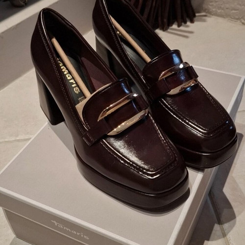 Tamaris women's pumps Merlot, size EU 37
