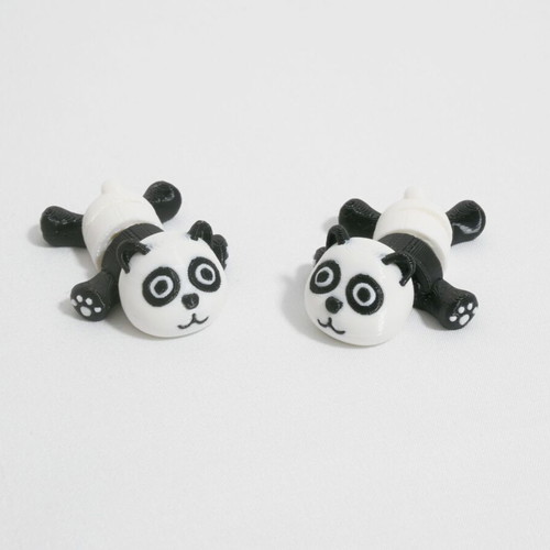 Thick Articulated Panda Pocket Pet collectible figure