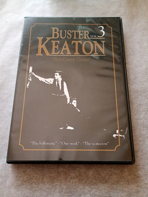 Buster Keaton Vol.3 DVD like new, comedy with subtitles