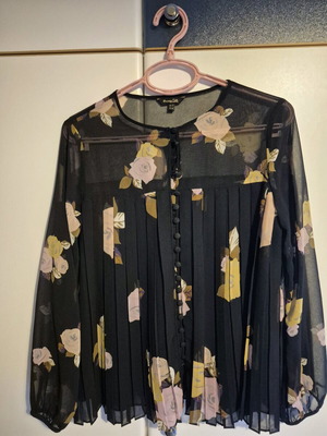Massimo Dutti shirt black like new, size S
