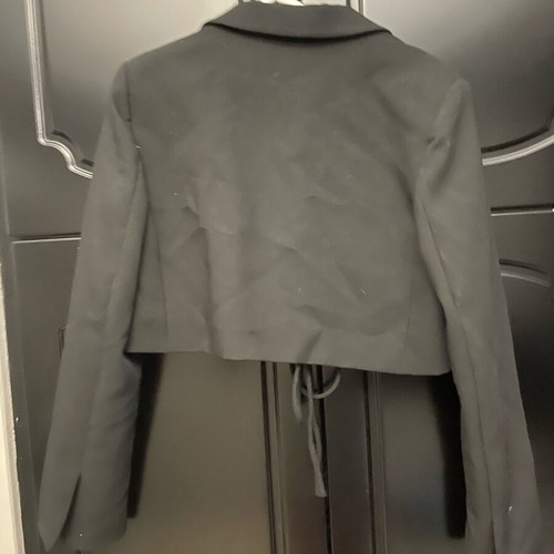 Zara blazer with lace and waist ties, like new