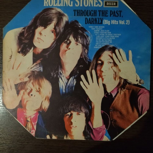 Rolling Stones LP Through the Past, Darkly Big Hits Vol.2 like new, rock