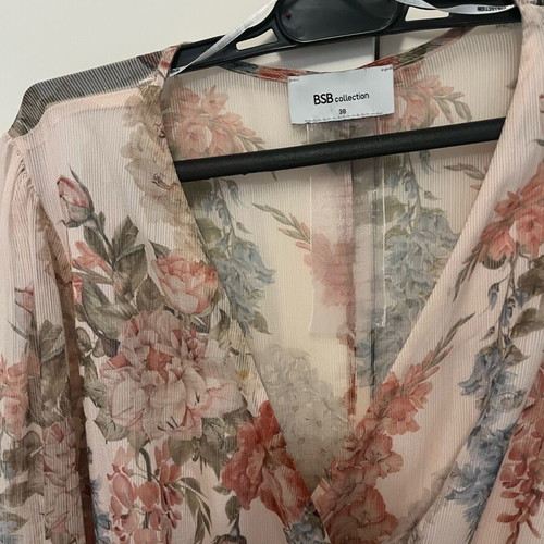 BSB dress wrap like new, size 38 S/M, beige
