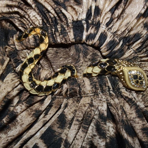 Roberto Cavalli Leopard Print Maxi Dress New, Size S