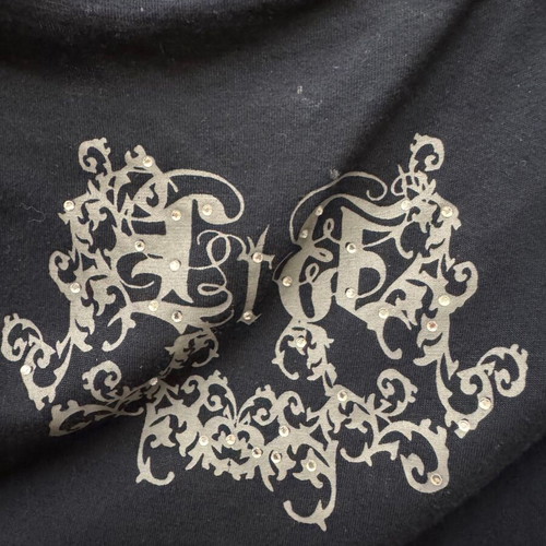 LTB blouse with straps and sequins, like new, size S