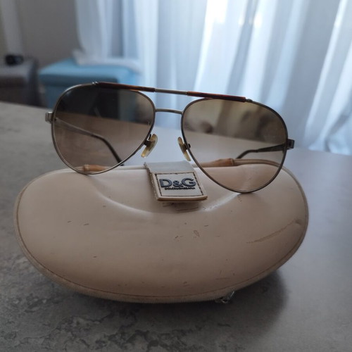 D&G 6020 Vintage Sunglasses Y2K Style, Like New