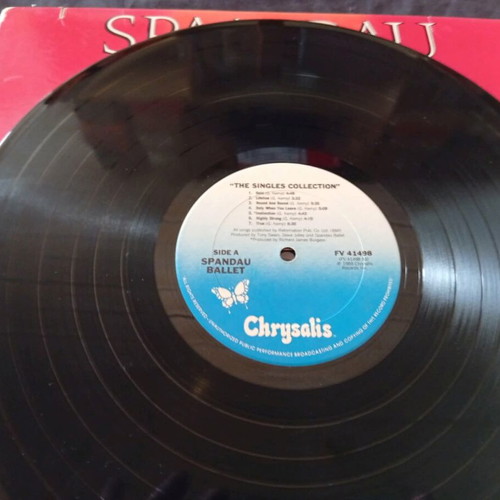 Spandau Ballet The Singles Collection vinyl used, pop