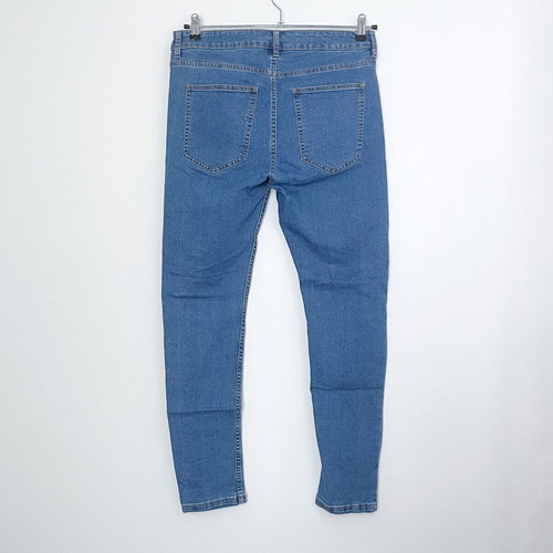Bershka Skinny Jean Pant like new, blue, size EUR 44
