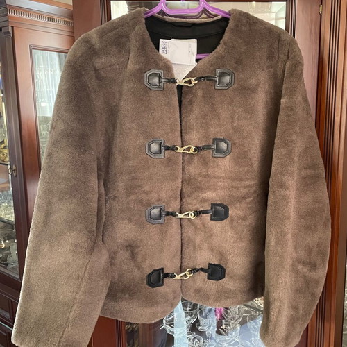H&M Short Coat Montgomery Style New XL