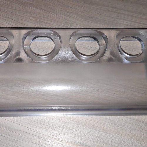 Cosmetic and amenities holder transparent plexiglass like new
