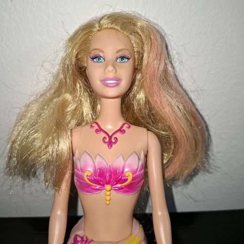 Barbie mermaid used with cut tuft