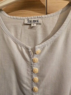 Toi&Moi shirt blue like new, size L