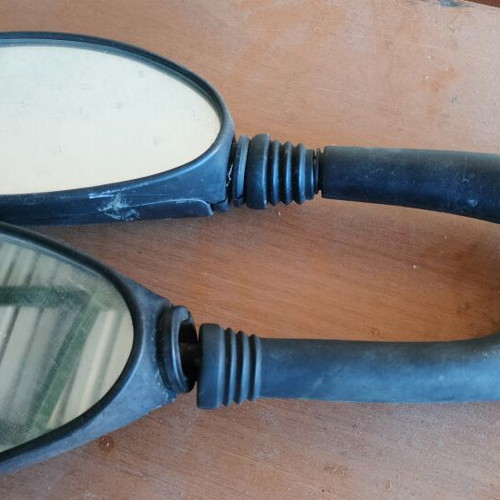 Motorcycle mirrors used, set of 2