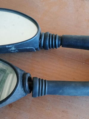 Motorcycle mirrors used, set of 2