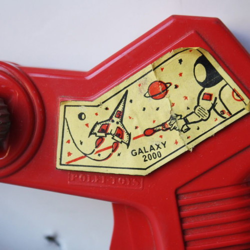 Galaxy 2000 Polfi Toys space gun vintage 70's used