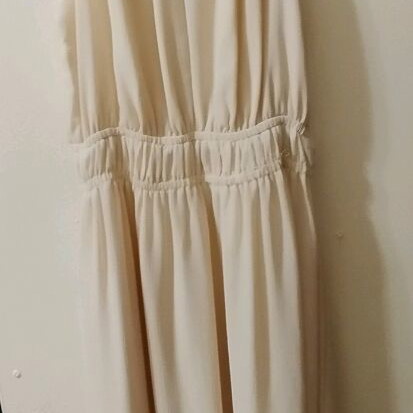 Midi dress H&M beige like new, size XS