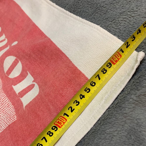 Olympiakos 1997 towel used, authentic, clean 1.40x72 cm