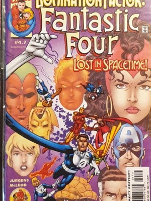 Domination Factor: Fantastic Four Marvel Comics употребяван, английски
