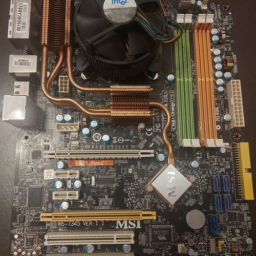 Μητρική MSI P35 Neo2-FIR (MS-7345) με CPU Core 2 Duo μεταχειρισμένη