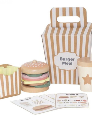 Jabadabado Burger Meal toy new, factory sealed