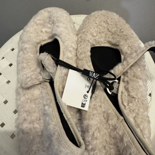 Zara ballerina shoes, beige, size 38