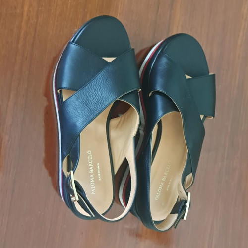 Paloma Barceló Platform Sandals like new, leather, size 36.5