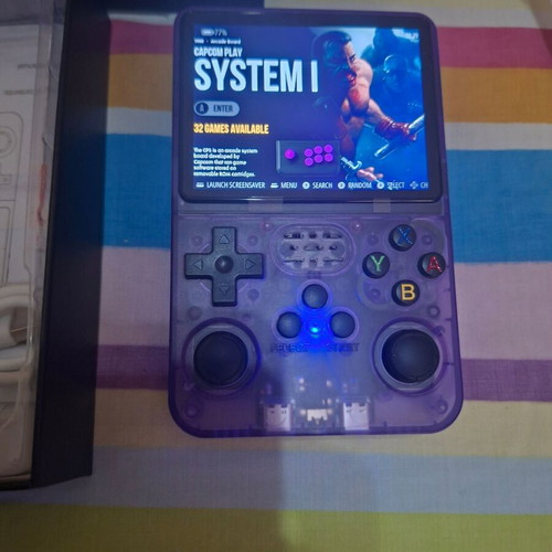 R36S Handheld Retro Game Console like new