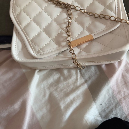 Crossbody bag white used