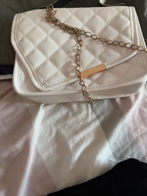 Crossbody bag white used