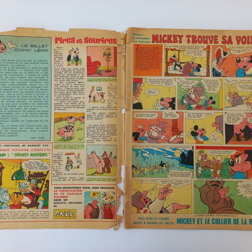 Le Journal de Mickey used comic 1971 large format