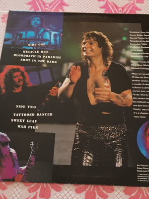 LP Ozzy Osbourne Just Say Ozzy used, metal