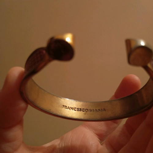 Francesco Biasia bracelet used, adjustable red leather