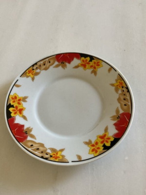 Nikko μικρό πορσελάνινο πιάτο με floral μοτίβο, 12,2 εκ.