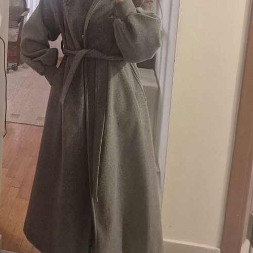 Lumina Coat One size gray long