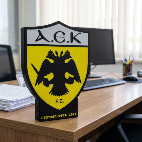 AEK Logo new, 19cm by 26cm