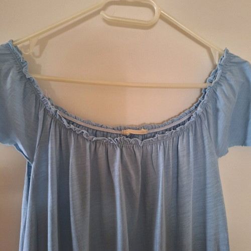Celestino long blue dress like new, comfortable, summer