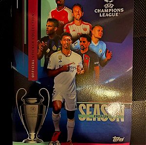 CHAMPIONS LEAGUE 2024 TOPPS STICKERS ΑΛΜΠΟΥΜ