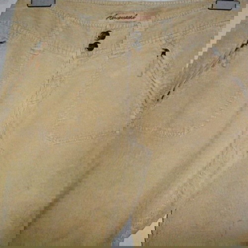 Τζιν βερμούδες Aeropostale μεταχειρισμένες, οργανικό βαμβάκι, ώχρα