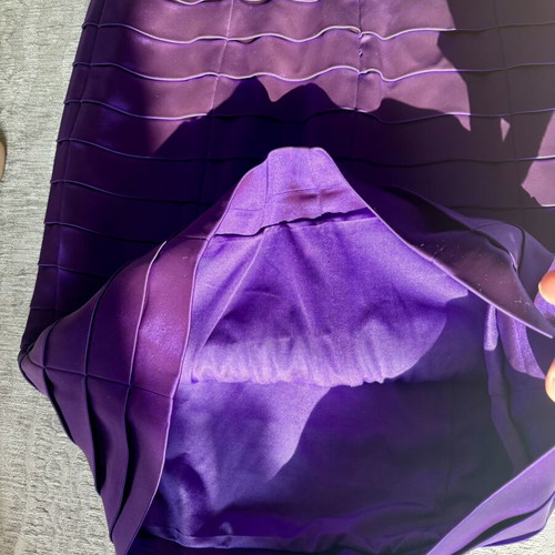 Italian dress new, handmade, XS, purple