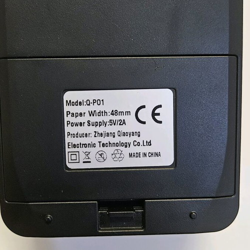 Andowl Portable Thermal Printer Q-P01 new