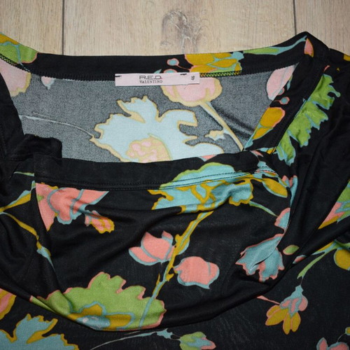 Red Valentino blouse with flowers like new, size 46