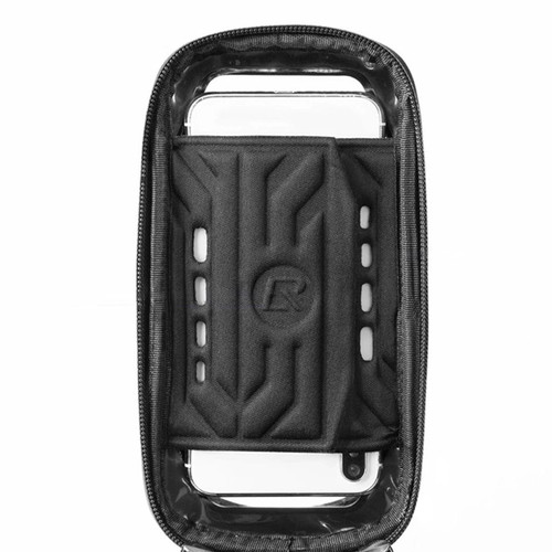 Rockbros B68-1 armored bicycle bag with phone holder 1.7l, black