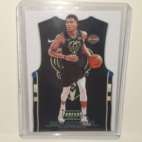 Giannis Antetokounmpo 2018 Panini Threads NBA & SP Dazzle like new, set of 3 cards