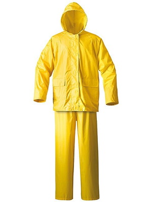 Yellow waterproof set nitserida new, fishermen work suit