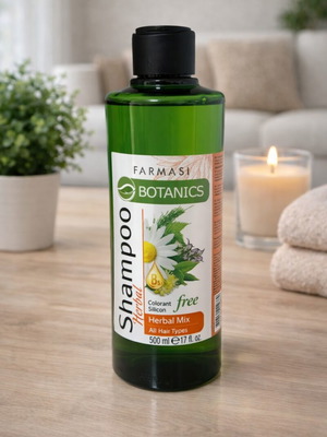 Shampoo with Herbal Mix 500ml Farmasi new, sealed